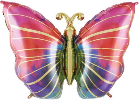 Шар (29''/74 см) Фигура, Волшебная бабочка, Градиент