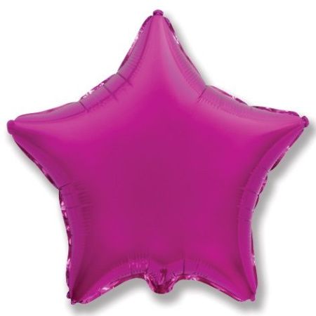 Шар (18''/46 см) Звезда, Пурпурный
