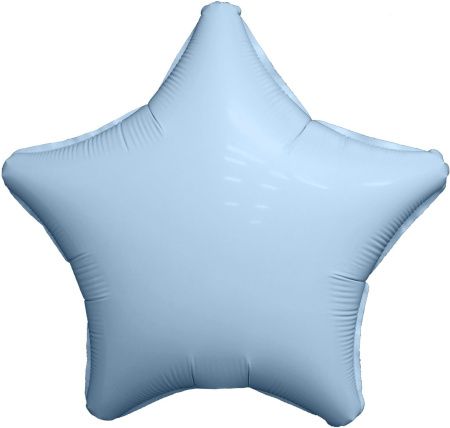 Шар (19''/48 см) Звезда, Синие сумерки